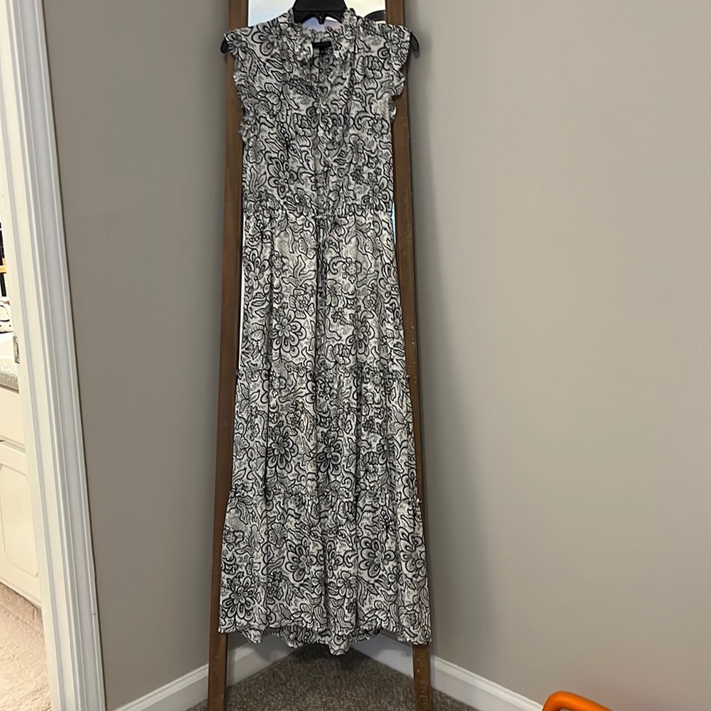 Adult medium full length tiered sundress